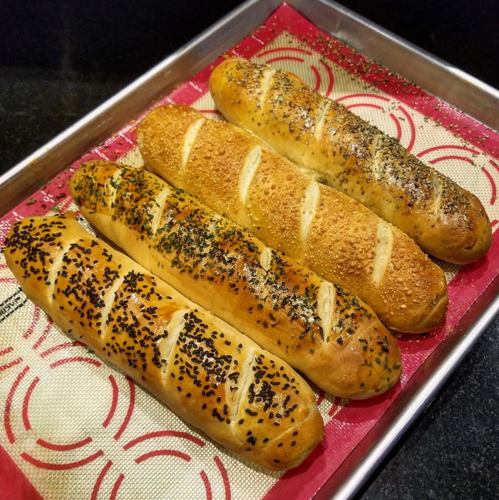 Parmesan oregano bread subway