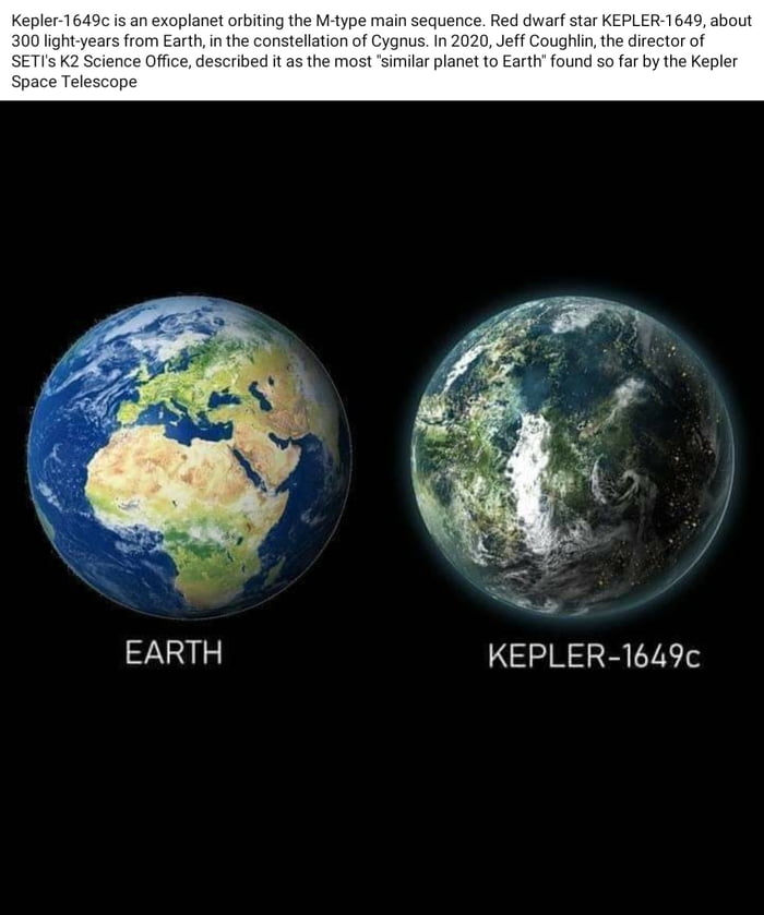 Kepler-1649c - 9GAG