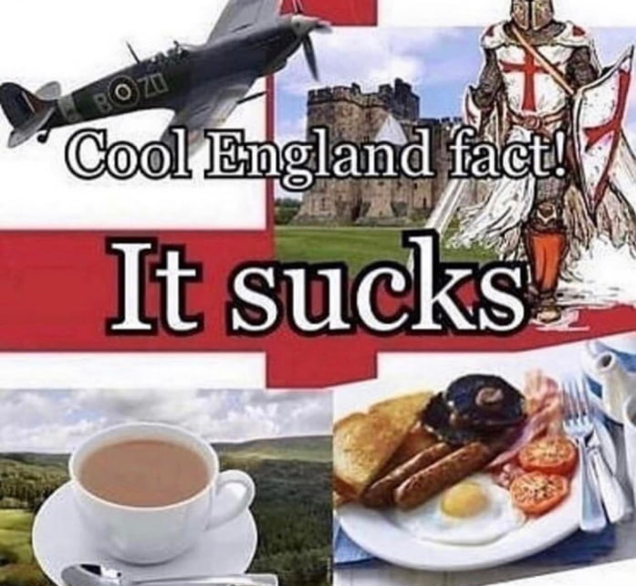 Cool England Fact 9gag