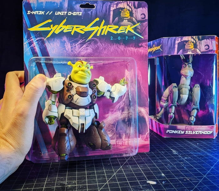 cyber shrek 2077 toy