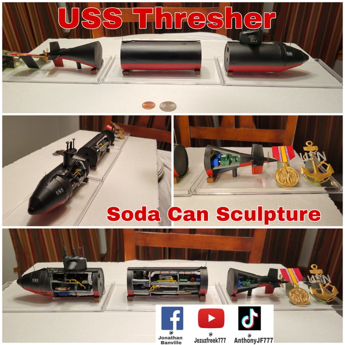 Soda Can Sculpture 9GAG