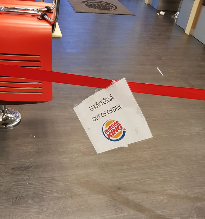 When even the sign is out of order 9gag