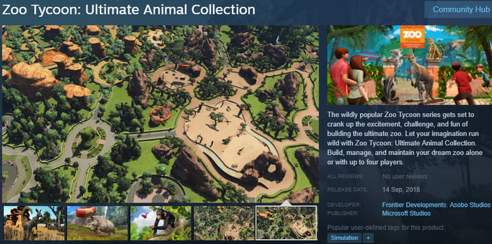 Zoo Tycoon: Ultimate Animal Collection - Unleash your wild side