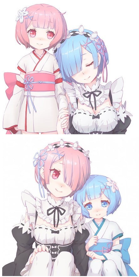 Rem and Ram- Re:Zero - 9GAG