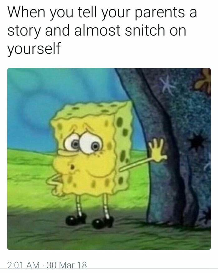 When you accidently snitch on yourself. - 9GAG