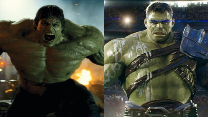 Wait so these 2 Hulks are part of the same universe - 9GAG