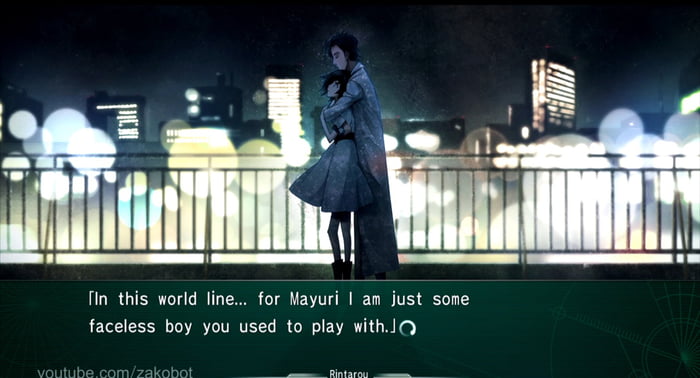 One Of The Most Sad But Most Beautiful Moments In Steins Gate 9gag