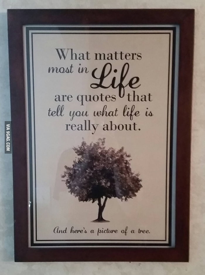 A sarcastic poster I bought - 9GAG