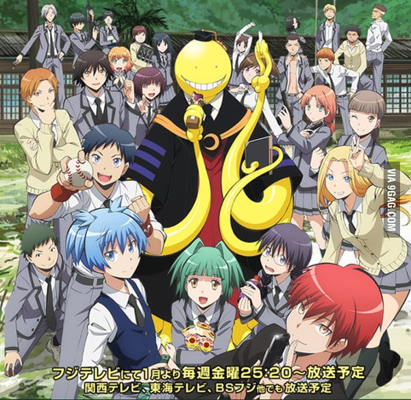 One of the best anime I've ever seen (Assassination Classroom) - 9GAG