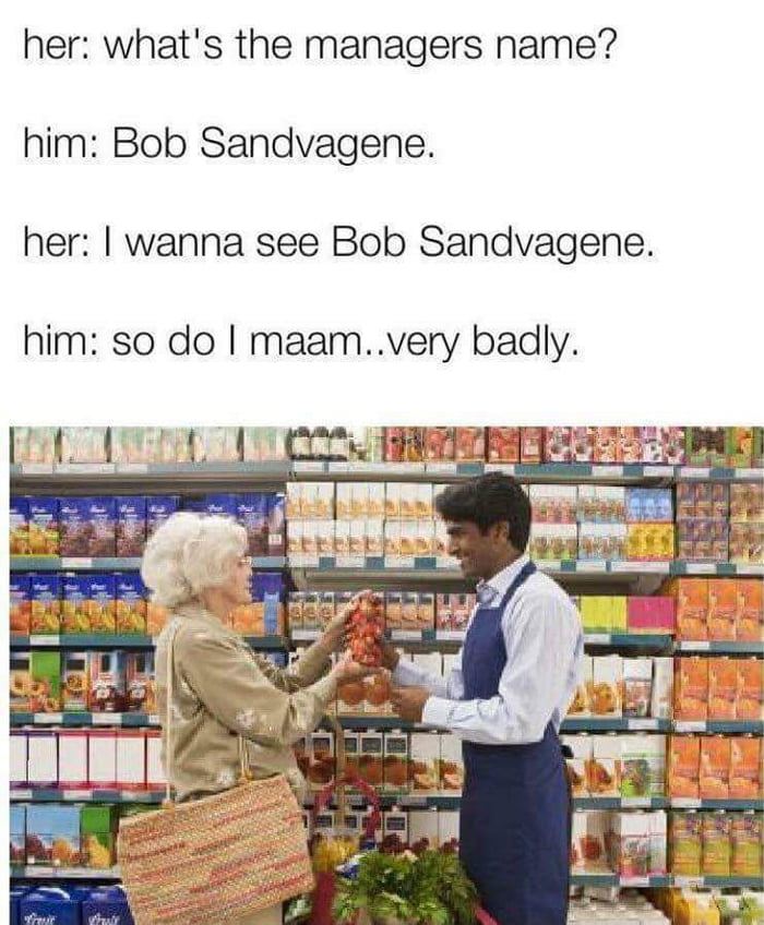 Bob Sandvagene Gag