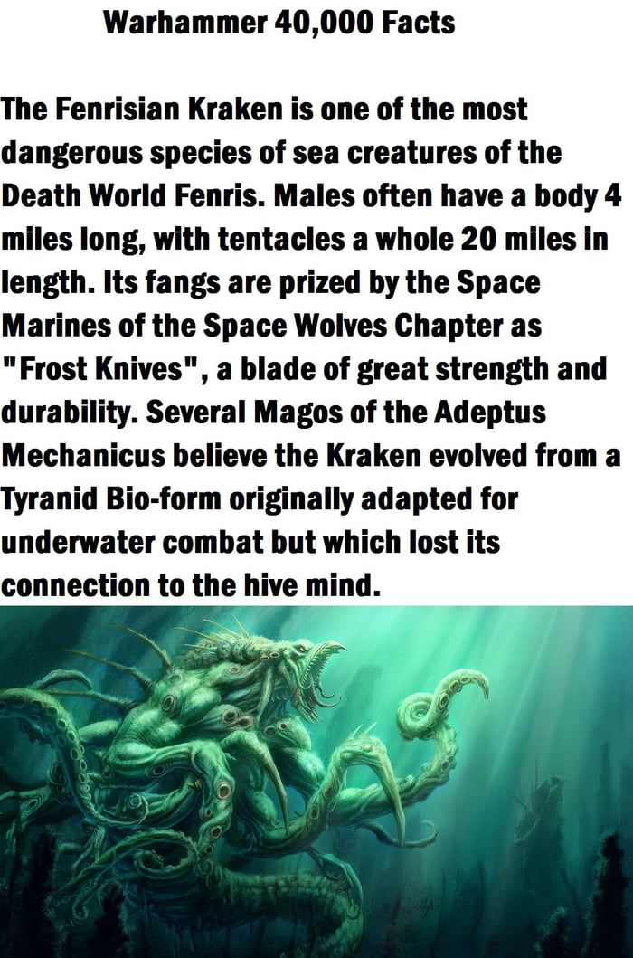 Fenrisian Kraken 9GAG