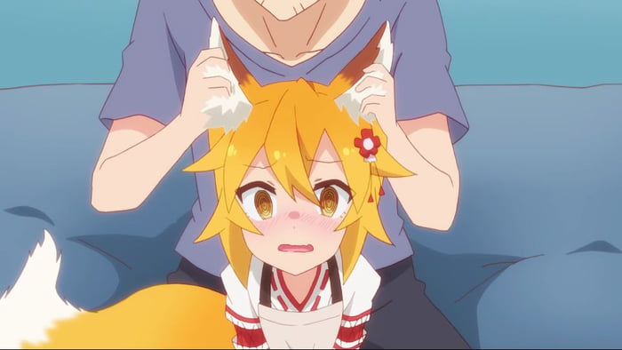 Floofy (Sewayaki Kitsune no Senko-san) - 9GAG