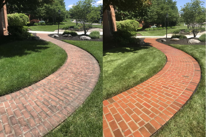 Before and after the pressure washing - 9GAG