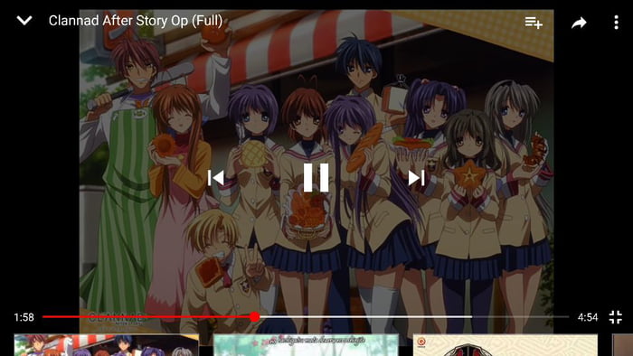 playing anime's opening then suddenly this trauma song just