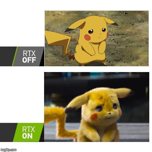 RTX Pikachu - 9GAG