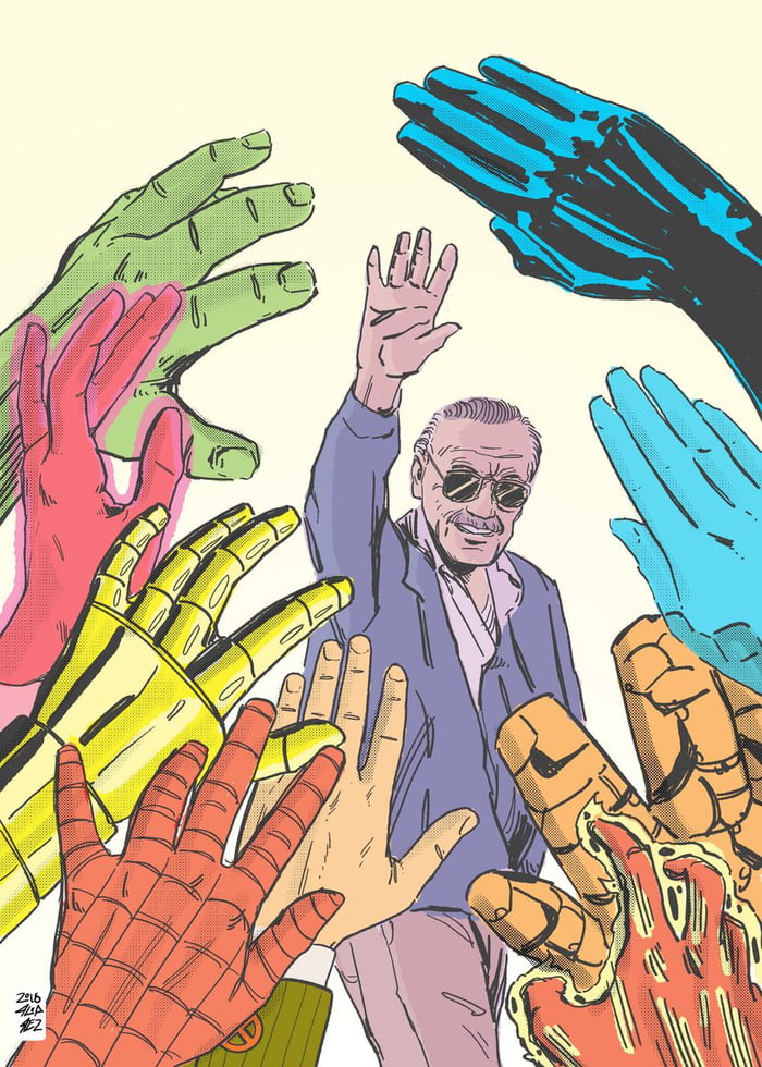 Resultado de imagen para stan lee fan art