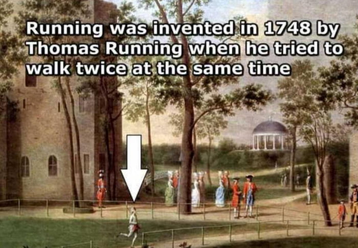 Did Humans Invent Running or Did Running Invent Humans?