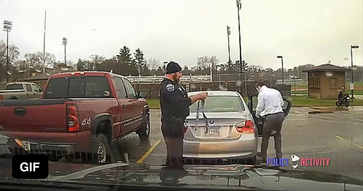 Police officer pulled over a student who was speeding because they were ...