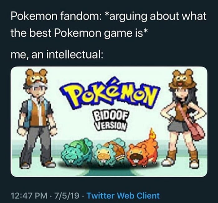 All hail mighty bidoof - 9GAG