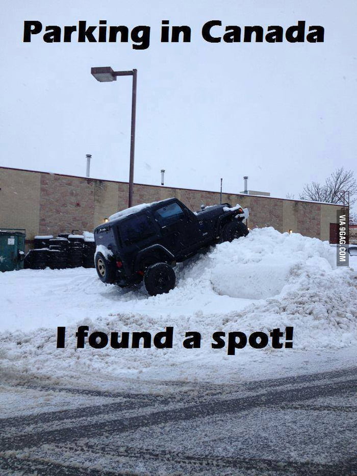 Just a normal day in Canada - 9GAG