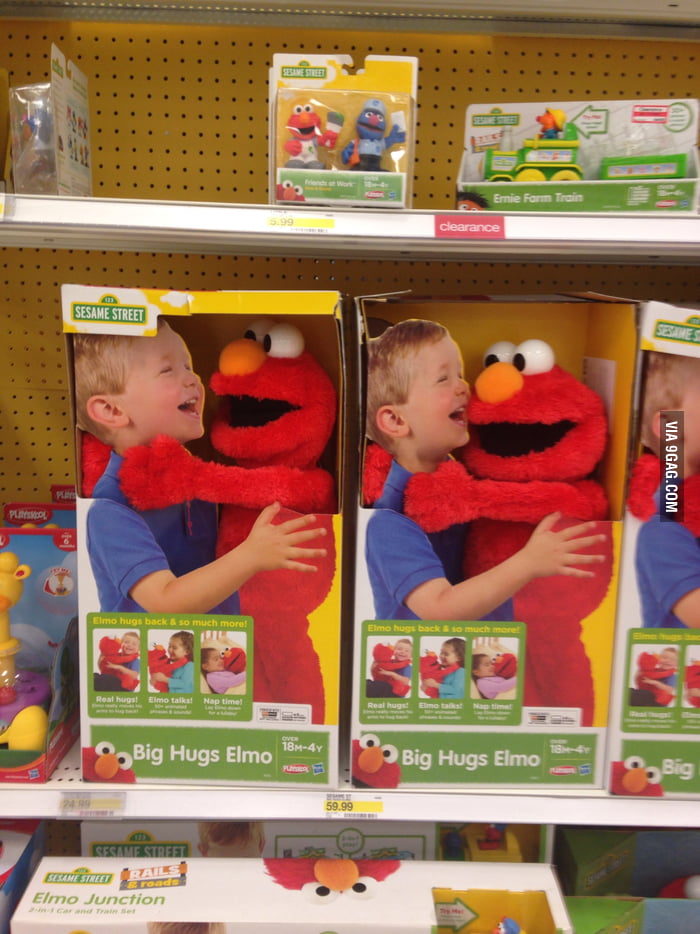 On every kids wish list, Choke-me-out Elmo... - 9GAG