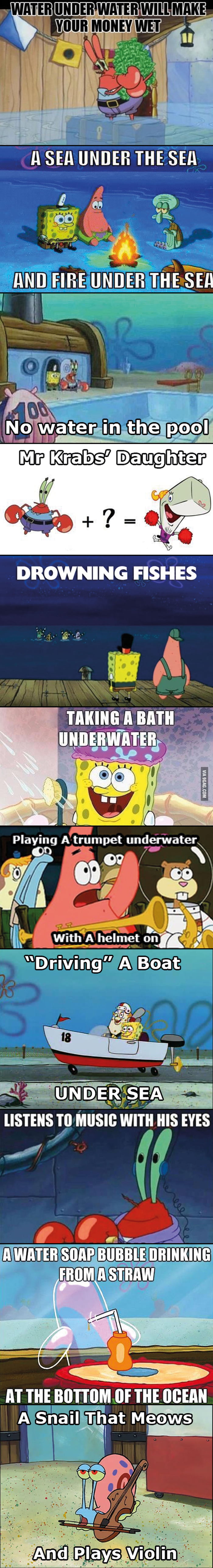 Spongebob Logic - 9GAG