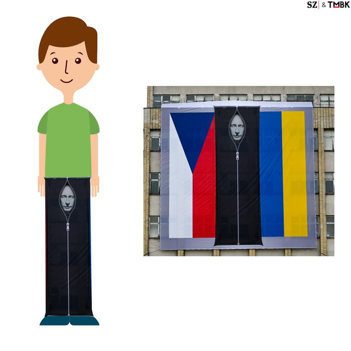 Real meaning of Putin's picture on the Czech ministry of interior