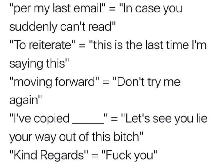 Corporate Email Lingo 9GAG corporate-email-lingo-9gag