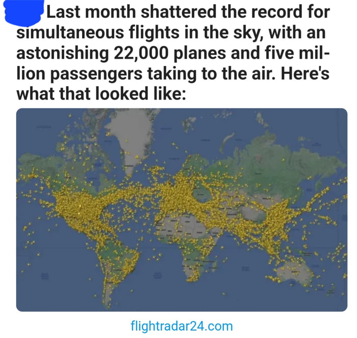 Shocking people fly to where other people are and more importantly