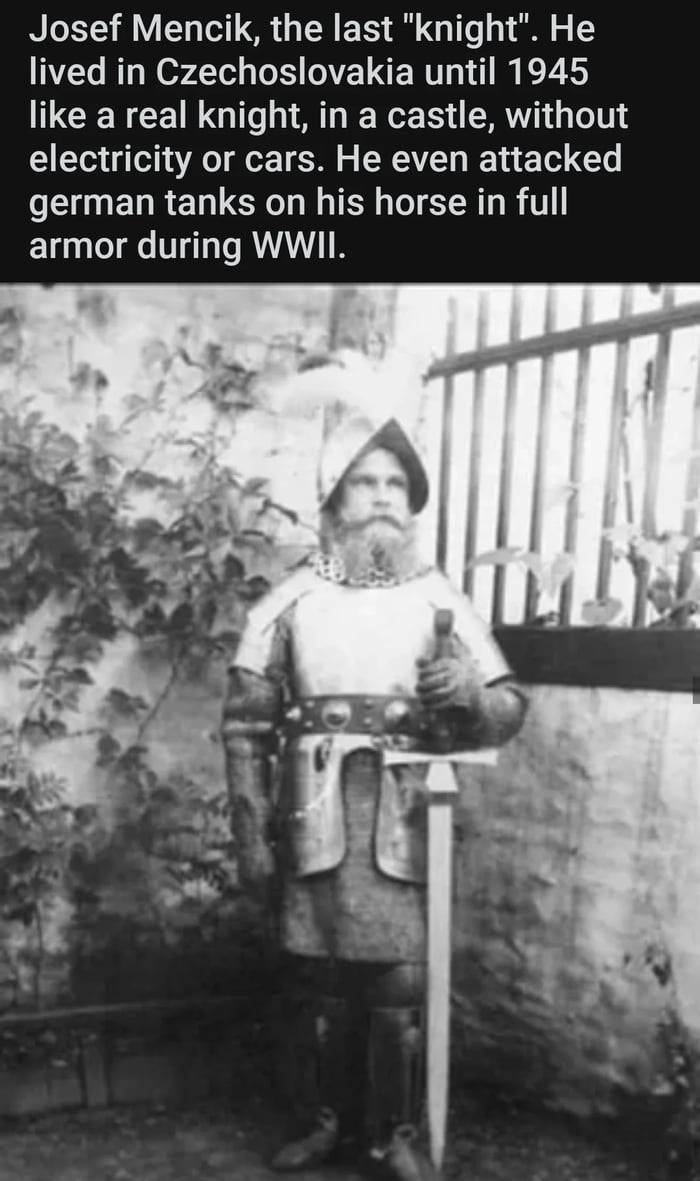 josef-mencik-the-knight-who-fought-the-nazis-9gag