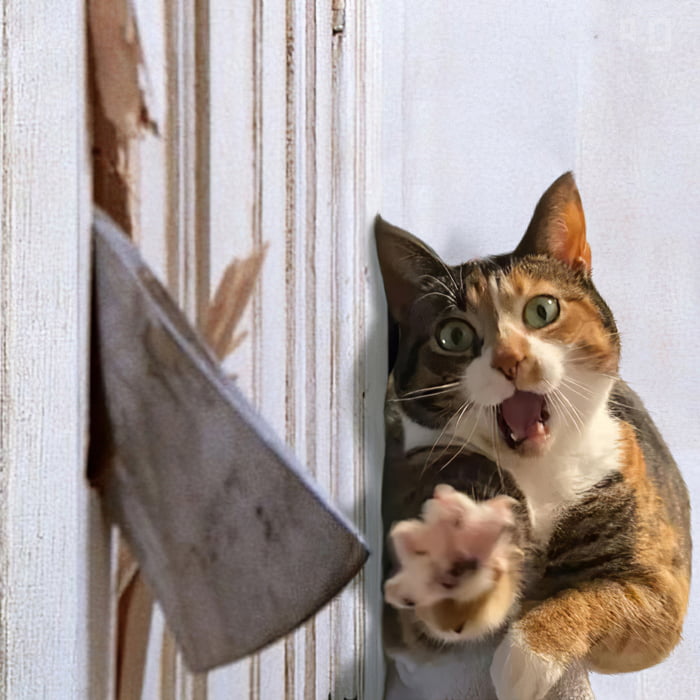 Who pooped outside the litter box? 9GAG