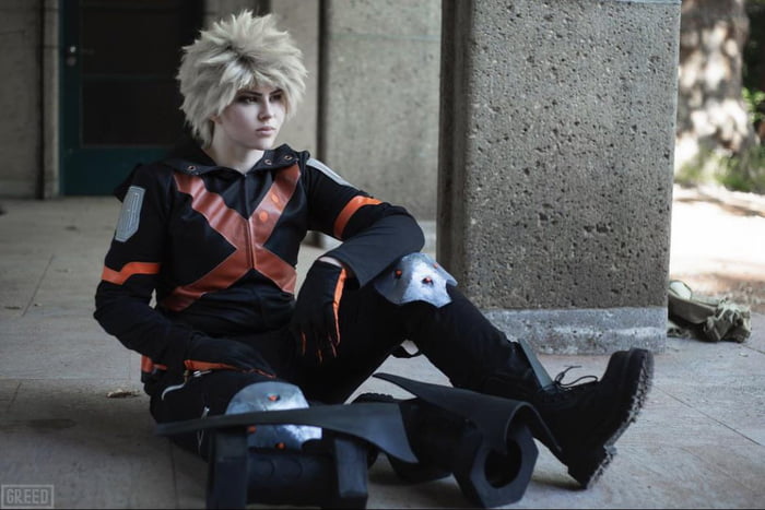 Bakugou Katsuki Cosplay by MablePurple - Photo: fokken_greed - 9GAG