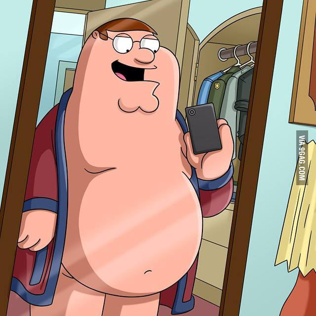 Peter Griffin's leaked nudes... 