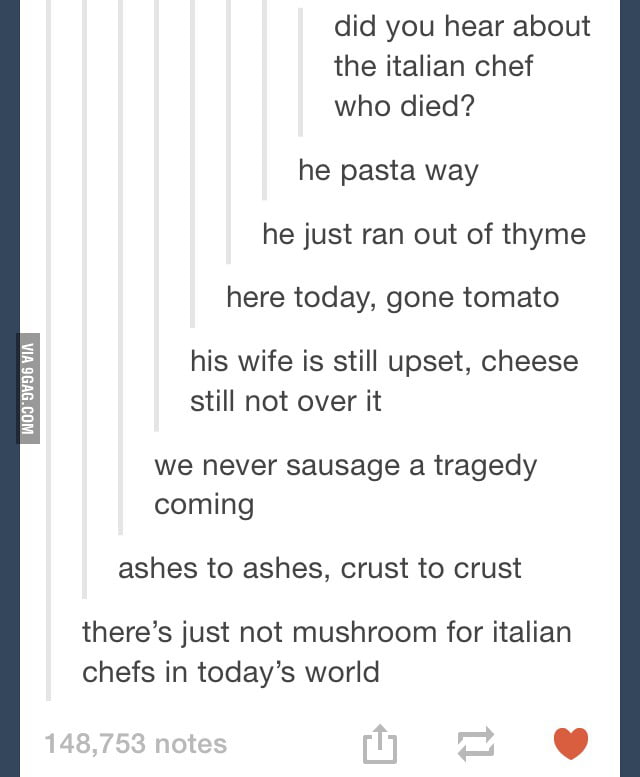 Italian puns. - 9GAG