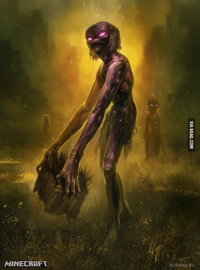 Thats What An Enderman From Minecraft Would Look Like In Reallife 9gag