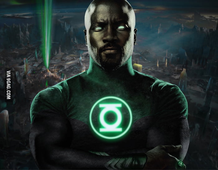 Luke Cage's Mike Colter as John Stewart Green Lantern - 9GAG