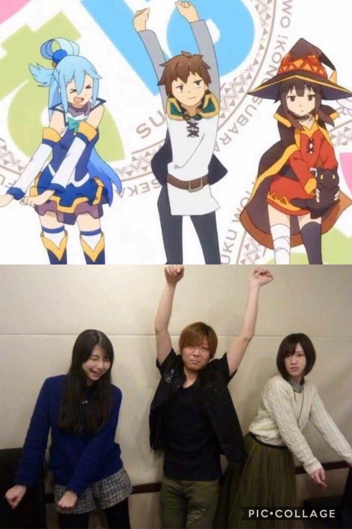 Konosuba Voice Actors Lol 9gag