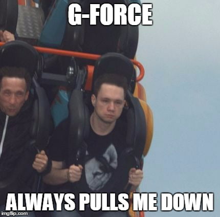 2 fall out of rollercoaster and survive - 9GAG