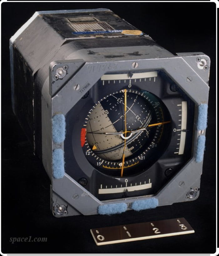 NASA Space Shuttle original ADI (Attitude Director Indicator) before ...