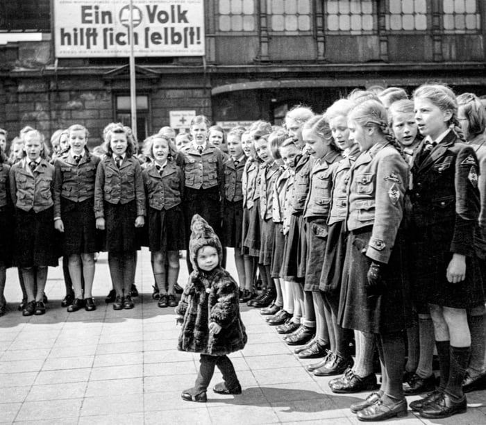 Membership Of The German League Of Girls Bund Deutscher Mädel Was