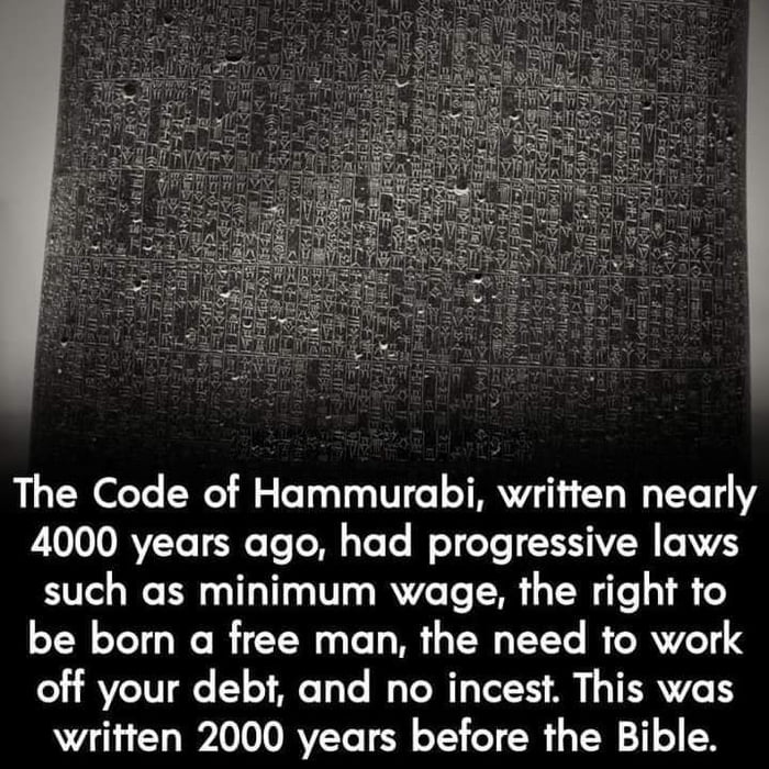The Code of Hammurabi is a Babylonian legal text composed c. 17551750