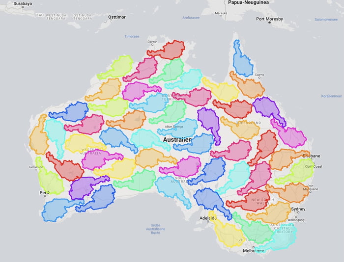 Australia fits into Austria 53 times - 9GAG