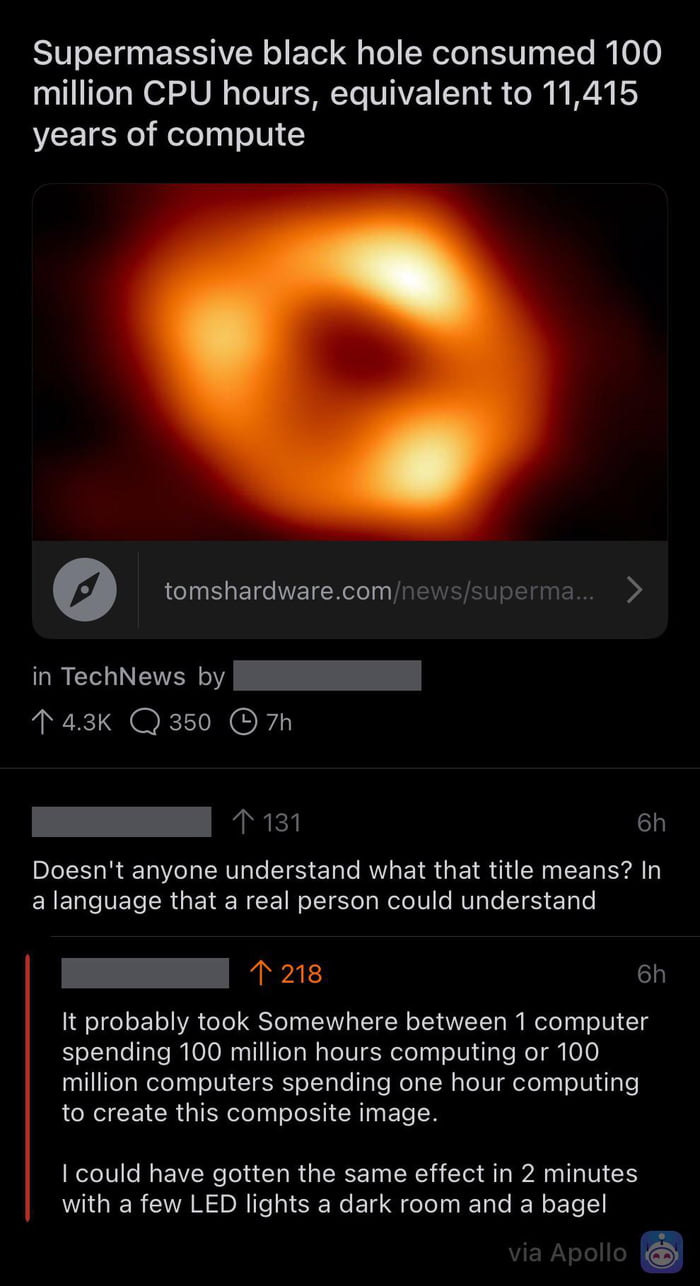 Someone is not impressed by black holes - 9GAG