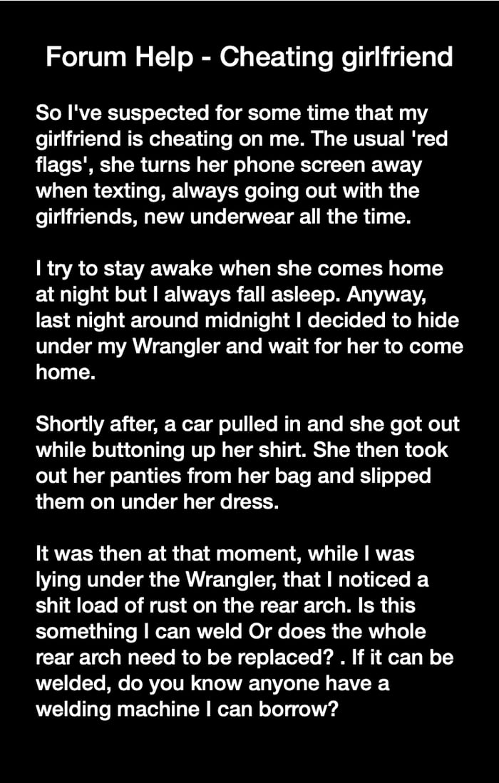 Cheating Girlfriend 9gag 