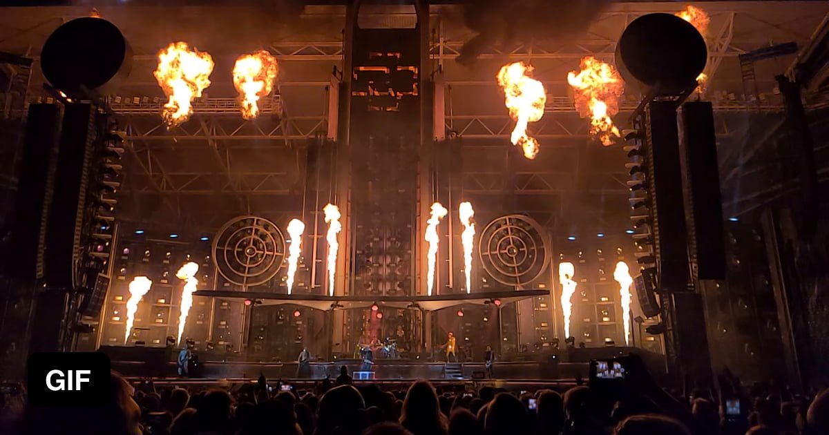 Rammstein Leipzig 9GAG