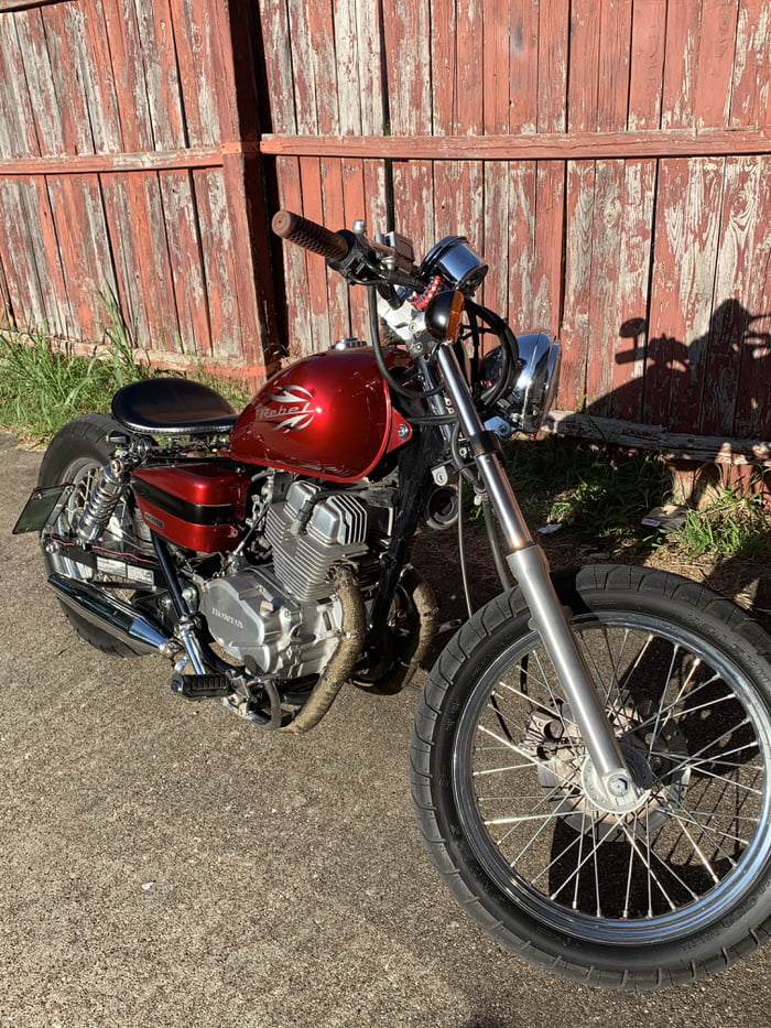 Bobbed out my motorcycle this week after almost 10 years with it ...