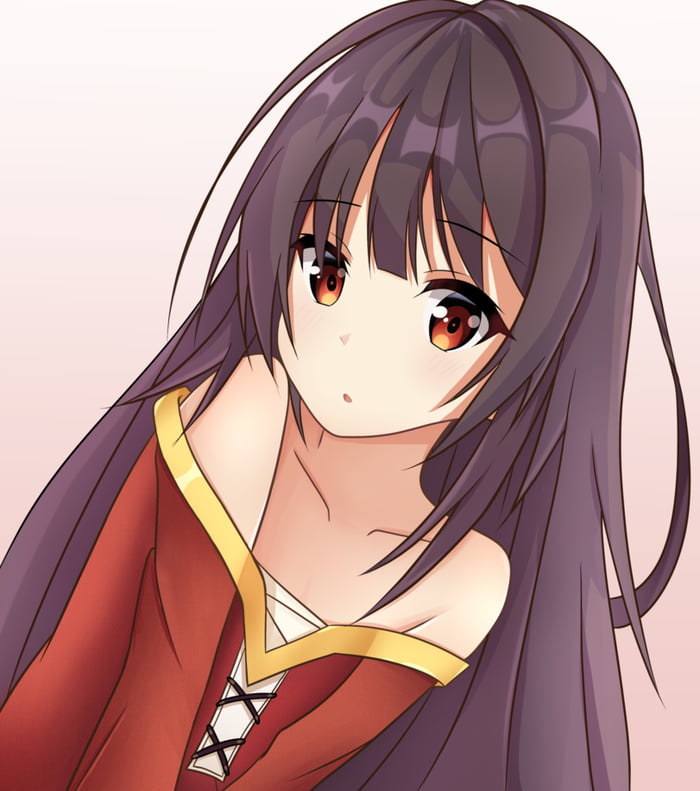 Long hair Megumin - 9GAG