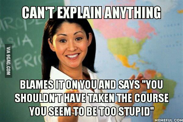 Sometimes I wish I could slap my teacher - 9GAG