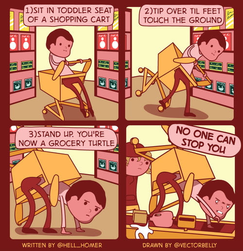 I think of this every time I'm at the store now. - 9GAG