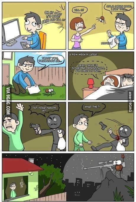 Good guy spider, good guy - 9GAG